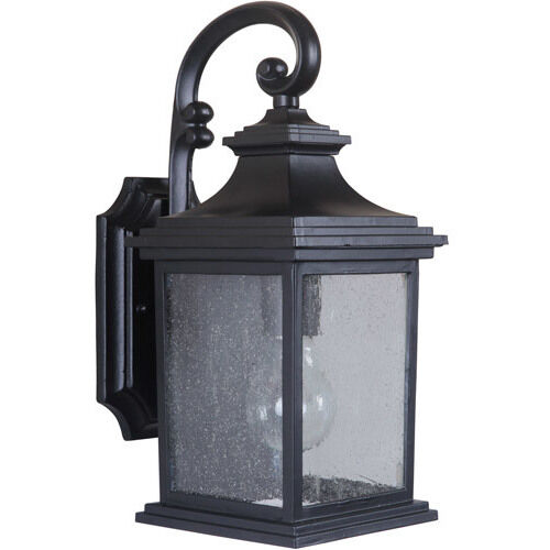 Gentry 1 Light 14 inch Midnight Outdoor Wall Mount, Small