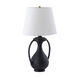 Anpell 25 inch 9 watt Black Table Lamp Portable Light