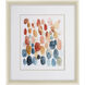 Citrus Season Blue and Orange Framed Art, Propac