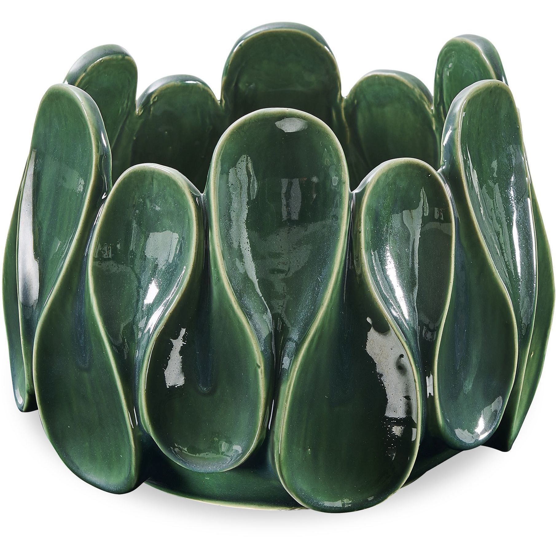 Petal Pinch 15 X 11.5 inch Indoor-Outdoor Bowl