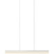 Stiletto LED 24.25 inch Satin White Pendant Ceiling Light