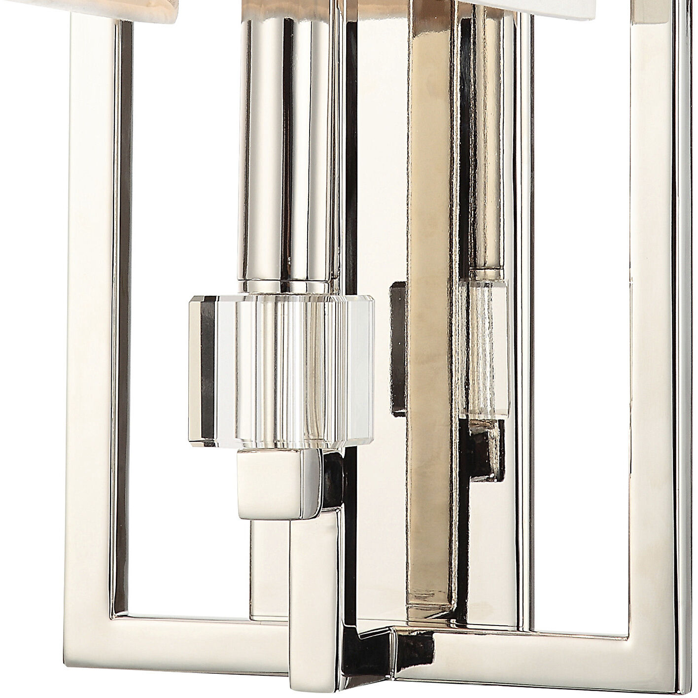 Dixon Sconce Wall Light in Polished Nickel