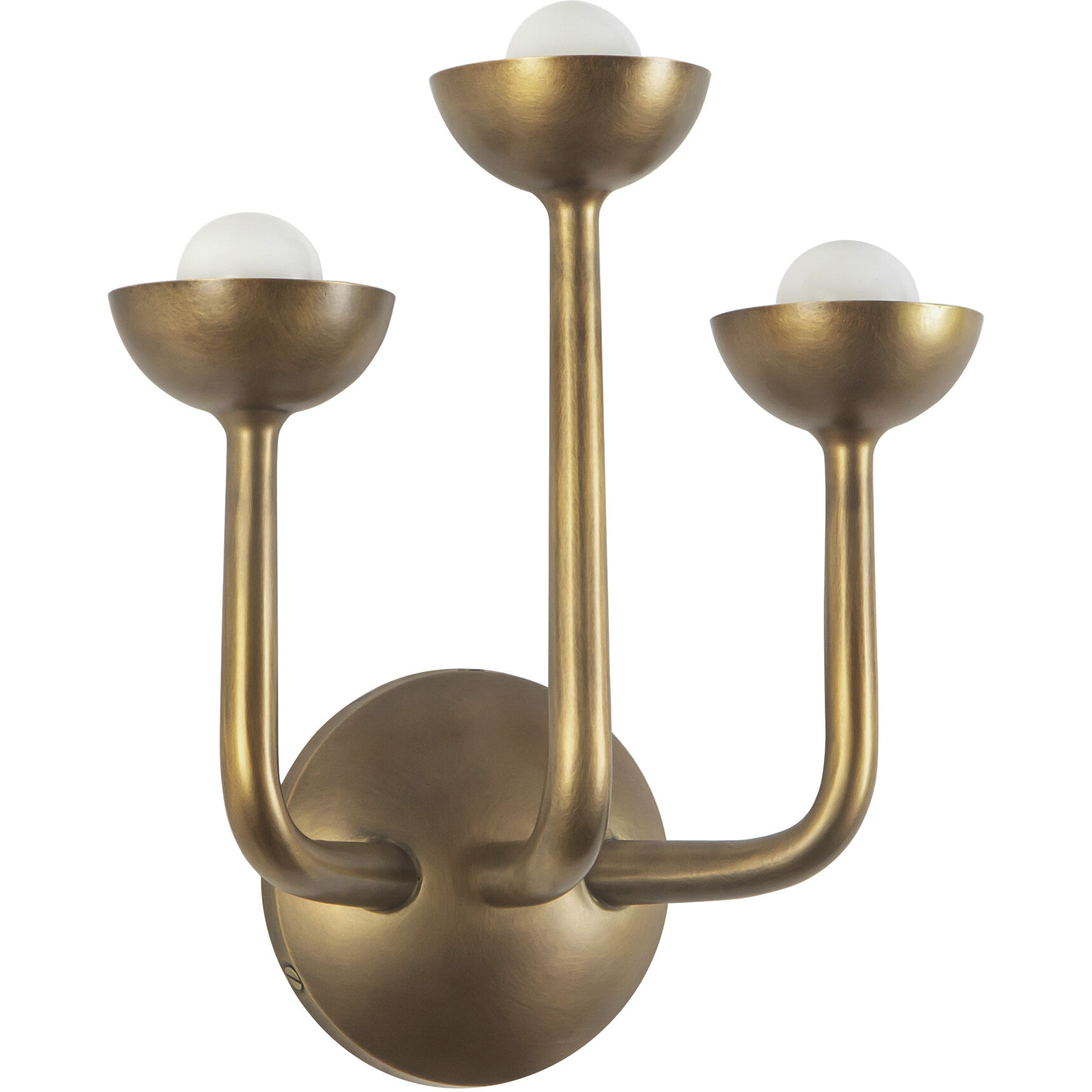 Spade 10.88 inch Vintage Brass Bath Vanity Light Wall Light