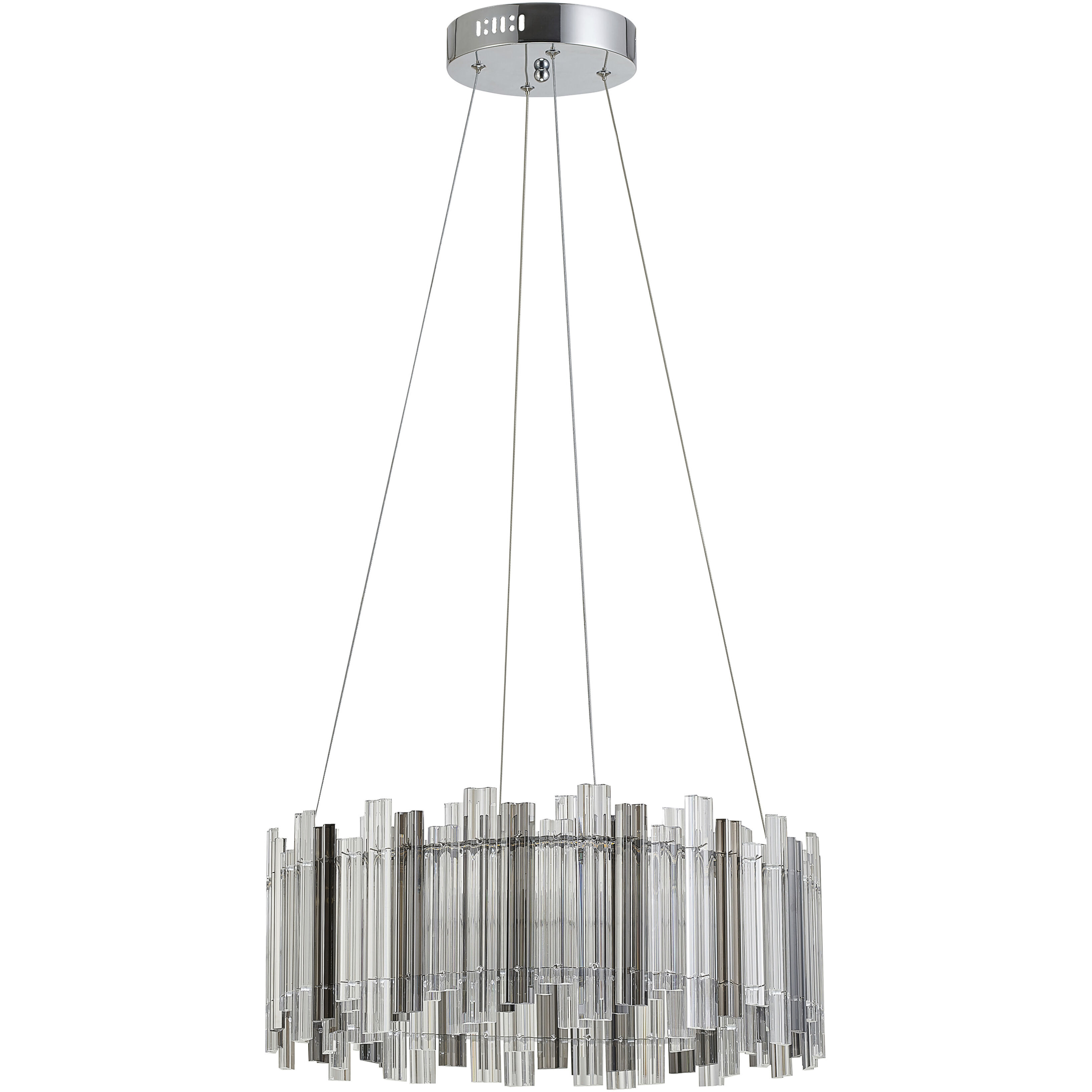 Canada LED 24 inch Chrome Chandelier Ceiling Light