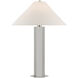 Paloma Contreras Olivier 28 inch 15 watt Polished Nickel Table Lamp Portable Light, Medium