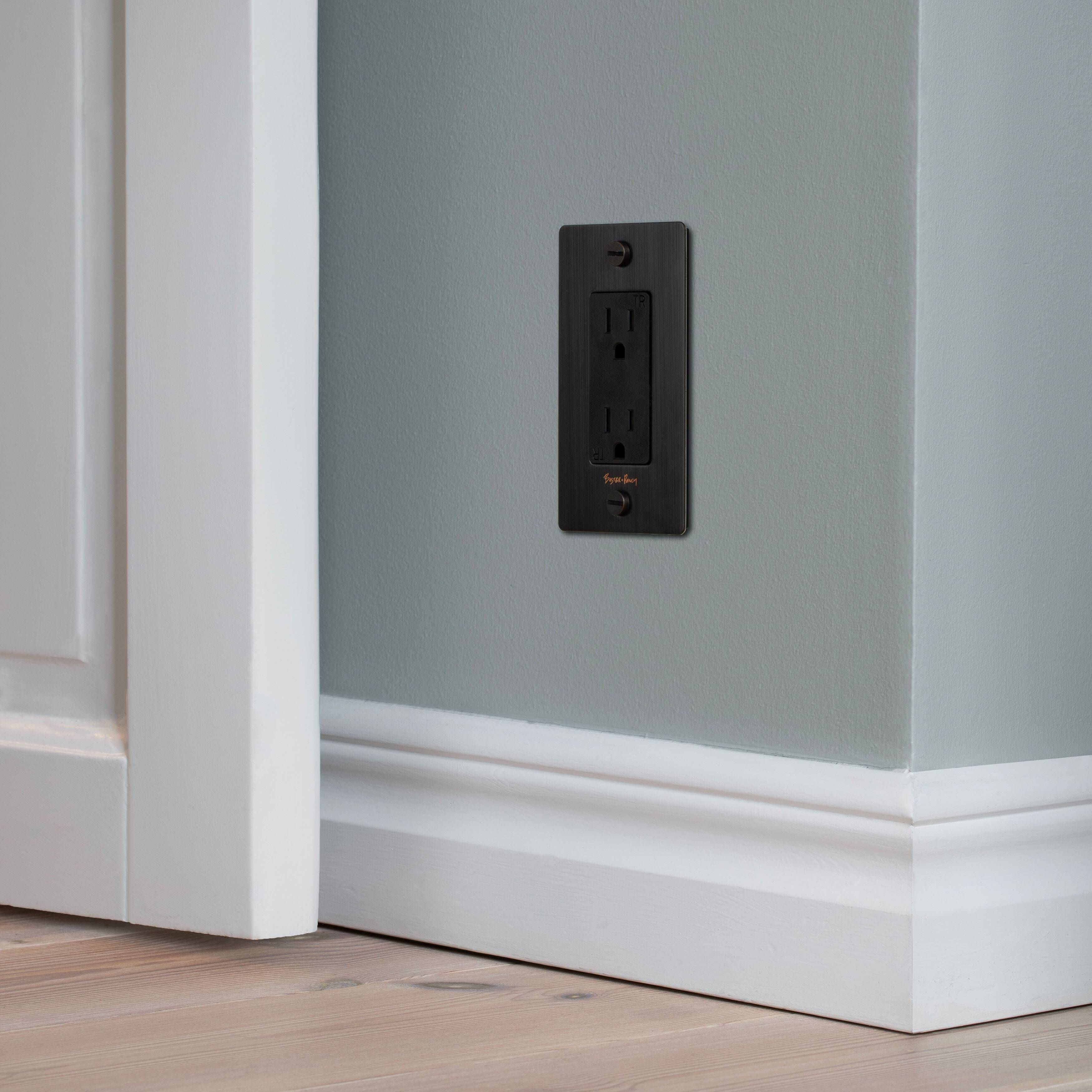 1G Duplex 125 White Outlet