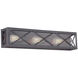 High Line 3 Light 26 inch Satin Bronze Bath Bar Wall Light