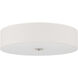 Mid Town LED 24 inch Brushed Steel Flush Mount Ceiling Light
