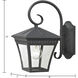 Ridgewood 1 Light 12 inch Matte Textured Black Outdoor Sconce