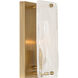 Veil Wall Sconce Wall Light in Legacy Brass