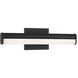 Junction LED 18 inch Matte Black Wall Sconce Wall Light
