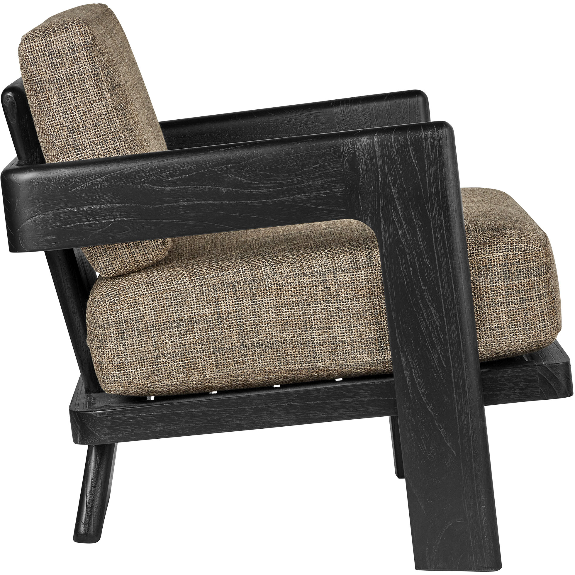 Theo Caviar Black Lounge Chair