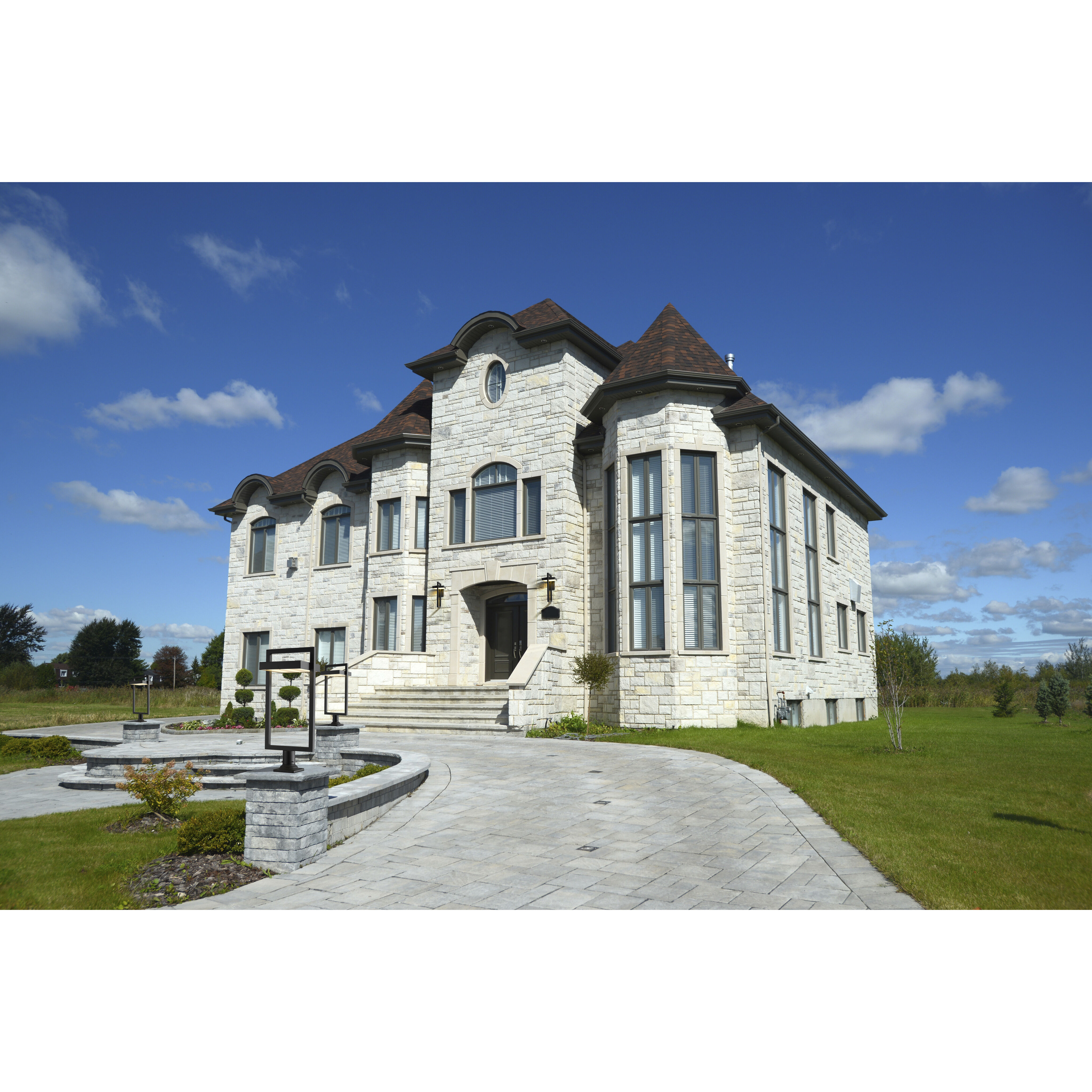 Luttrel LED 32.5 inch Black Outdoor Pier Mounted Fixture