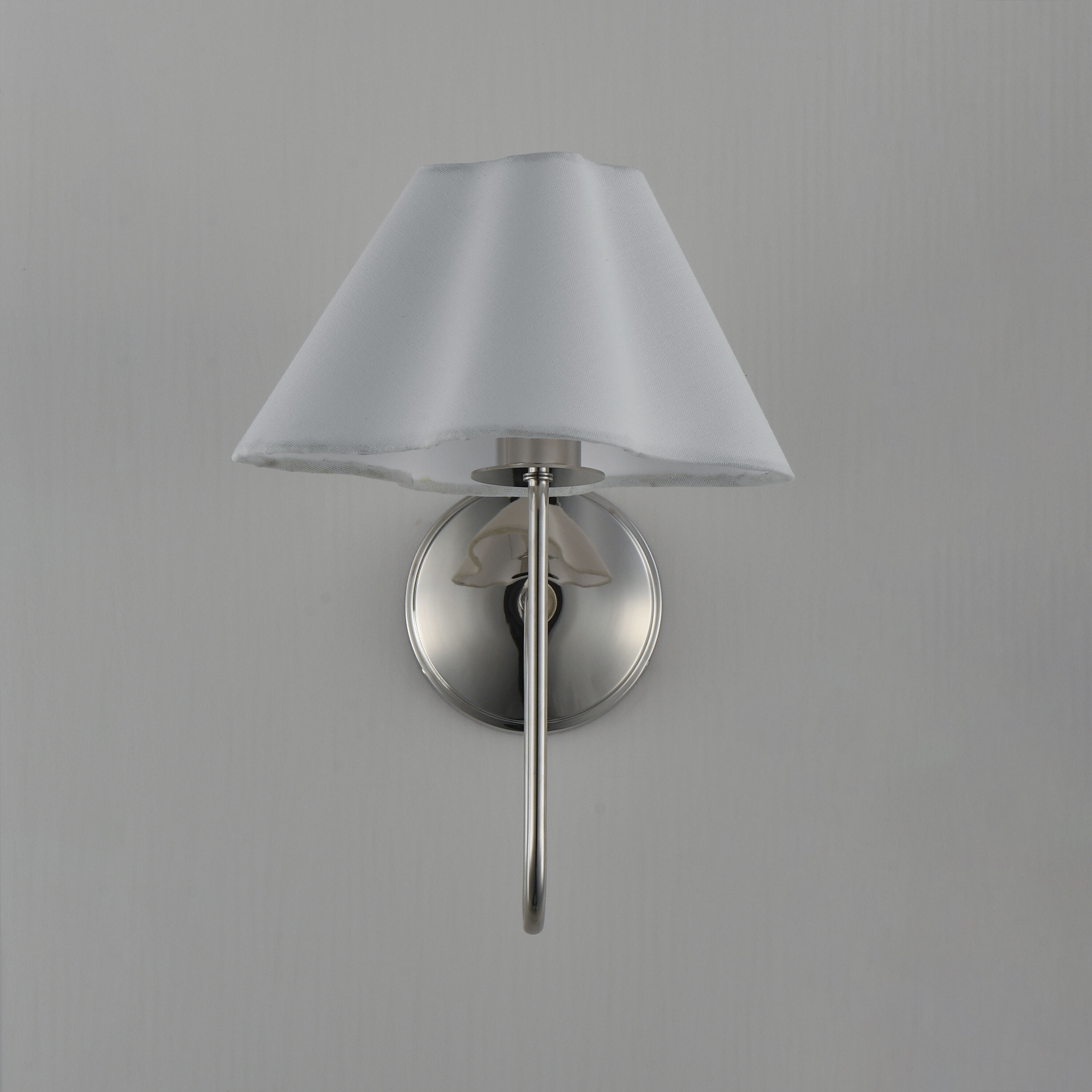 Saxon 1 Light 10.5 inch Polished Nickel Wall Sconce Wall Light