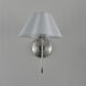 Saxon 1 Light 10.5 inch Polished Nickel Wall Sconce Wall Light