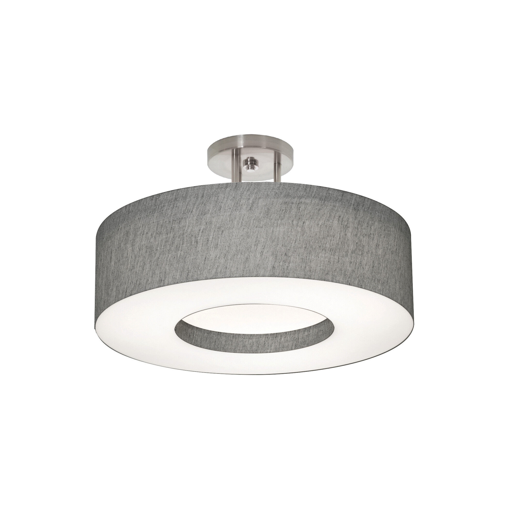 Montclair 1 Light 15.00 inch Semi-Flush Mount