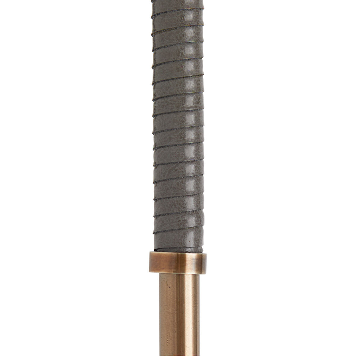 Aaron 63 inch 100 watt Heritage Brass Floor Lamp Portable Light