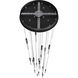 Main St. LED 22 inch Black Multi Port Pendant Ceiling Light