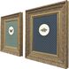 Aflutter Blue and Green Framed Art
