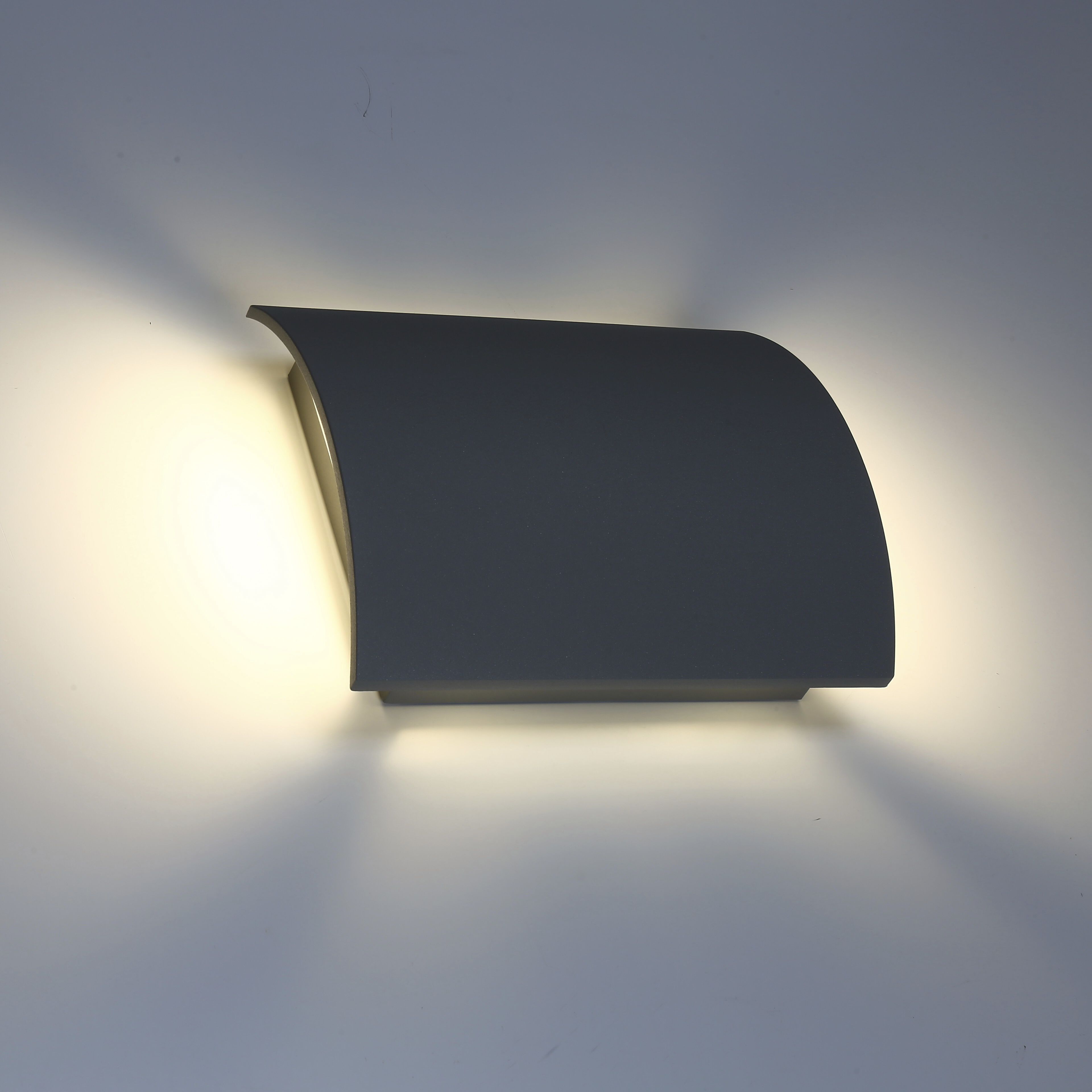 Ontario LED 13 inch Graphite Grey Outdoor Wall Mount