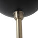 Luna Bella 72 inch 9 watt Weathered Brass Torchiere Floor Lamp Portable Light