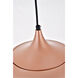 Nora 1 Light 11.5 inch Honey Gold Pendant Ceiling Light