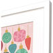 Winter Fun Pink and Multi and Green and Red Framed Art, Propac