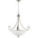 Bryant 4 Light 27.5 inch Classic Nickel Pendant Ceiling Light