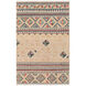 Lenora 120 X 96 inch Neutral and Brown Area Rug, Jute