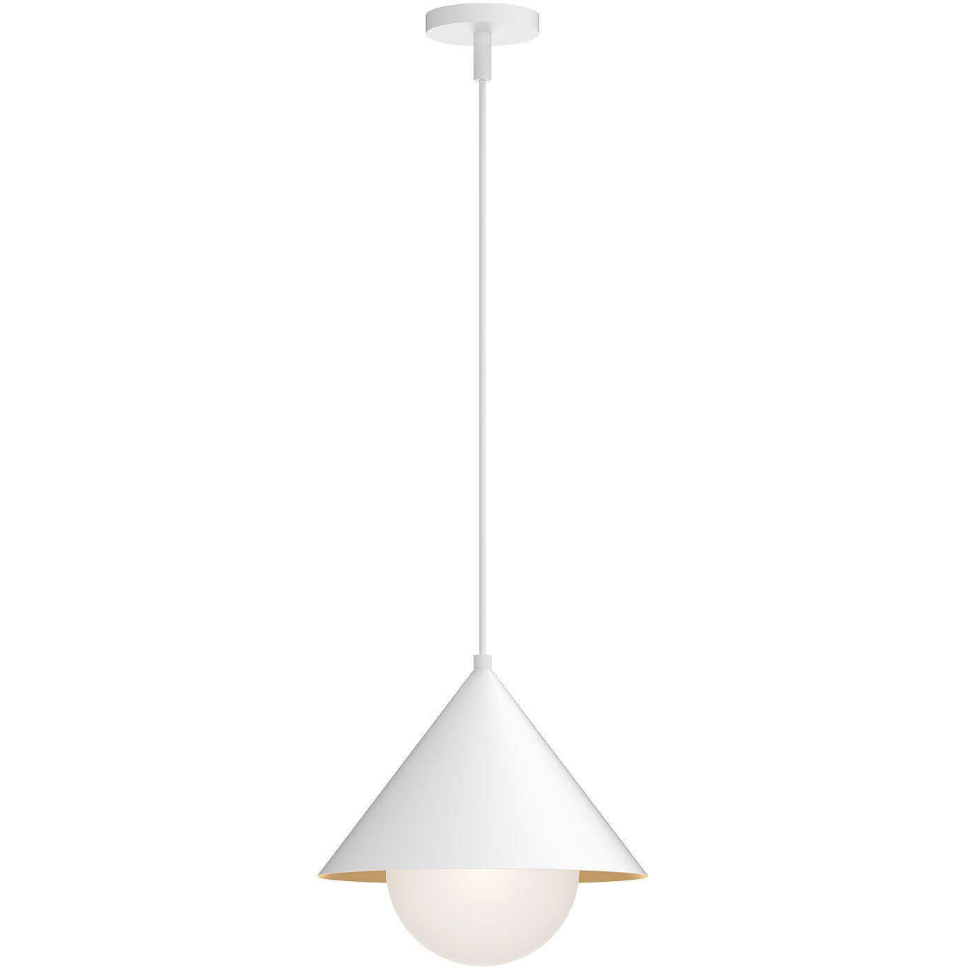 Alora Mood Remy Pendant Ceiling Light in White