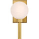 Mooncrest 1 Light 6 inch Legacy Brass Vanity Light Wall Light