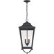 Savannah 4 Light 12 inch Sand Coal Outdoor Chain Hung, The Great Outdoors