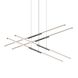 Tik-Tak LED 47.5 inch Polished Chrome Pendant Ceiling Light