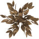 Seraphine 6 Light 29.5 inch Weathered Gold Flush Mount Ceiling Light