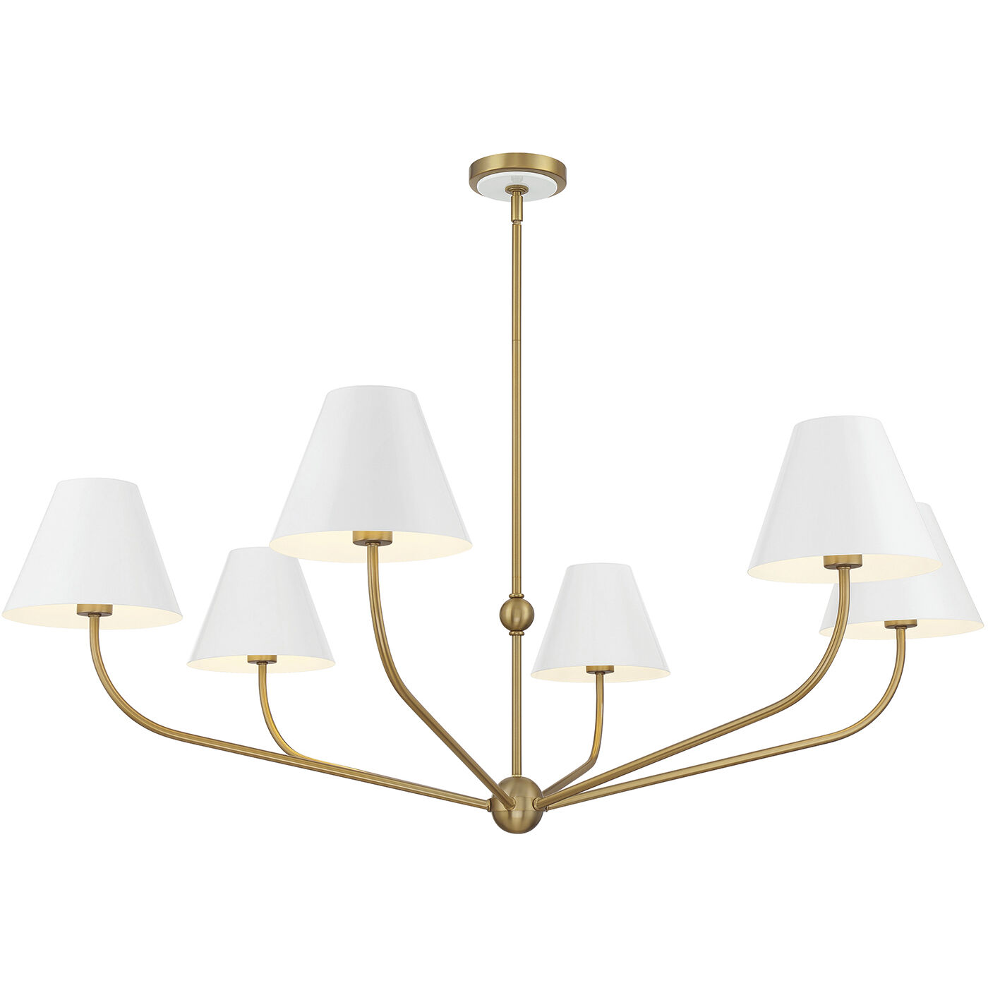 Xavier 6 Light 48.00 inch Chandelier