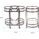 Carter Black Nickel Bar Cart
