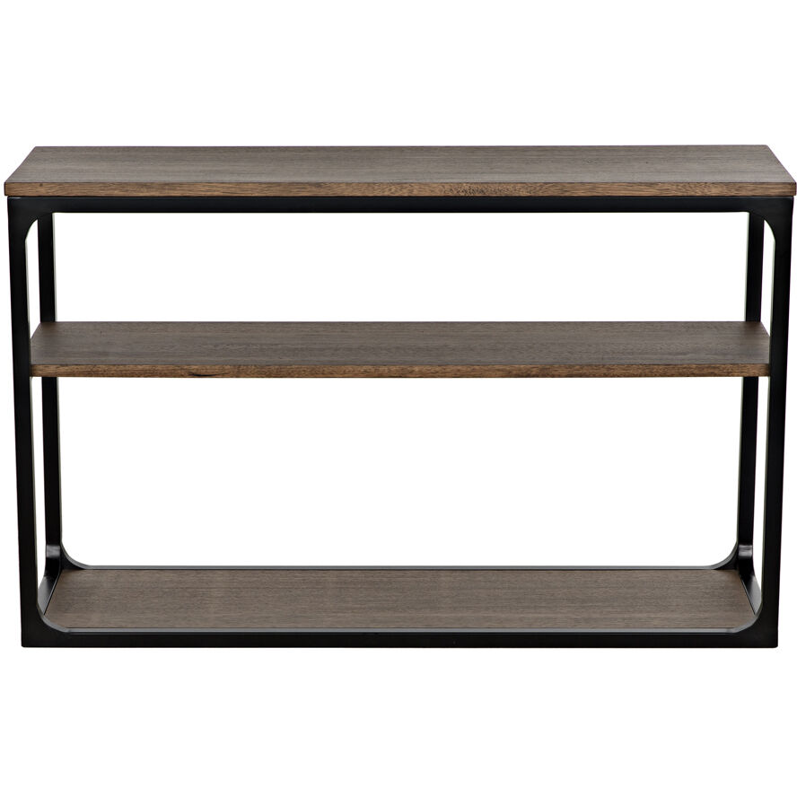 Novie 46 X 15.5 inch Matte Black Console, Small