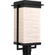 Porcelina Pacific LED 18 inch Matte Black Outdoor Post Light