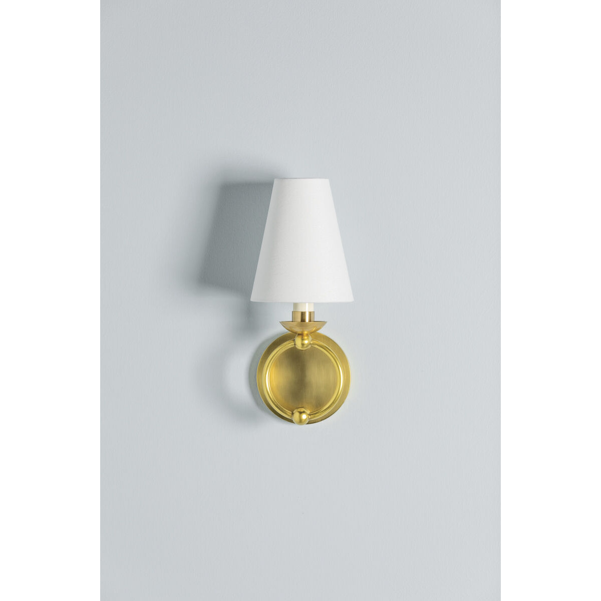 Haverford 1 Light 5 inch Aged Brass Wall Sconce Wall Light