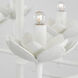 Julie Neill Clementine LED 52.75 inch Plaster White Tiered Chandelier Ceiling Light