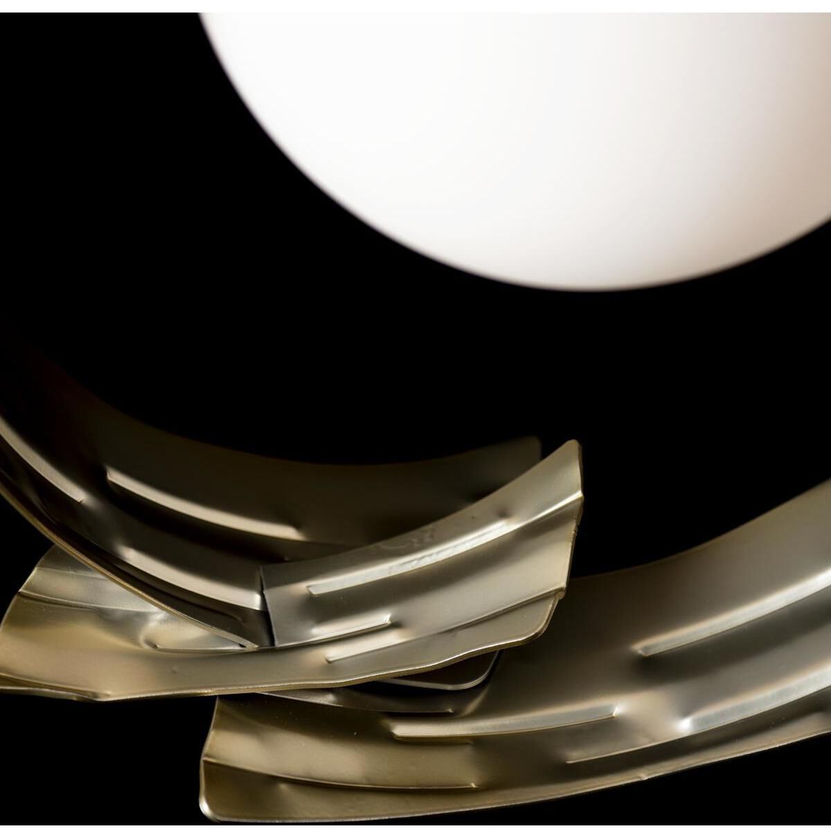 Crest 19.8 inch 5 watt Modern Brass Table Lamp Portable Light