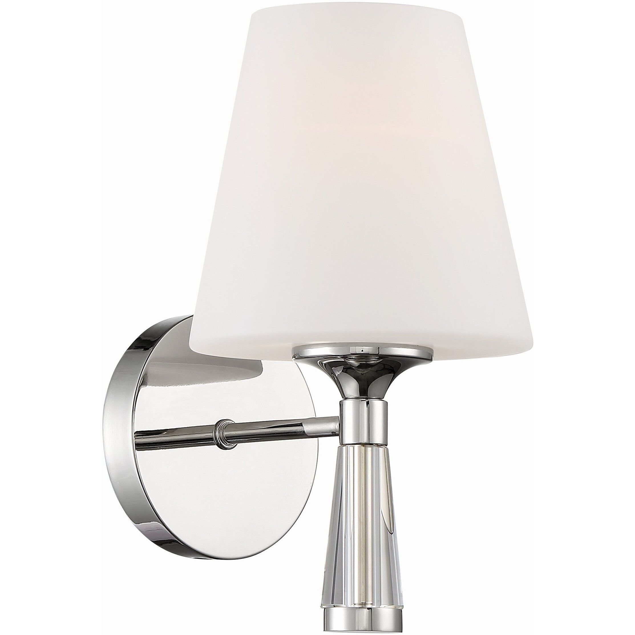 Ramsey Bath Sconce Wall Light in Polished Nickel