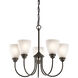 Jolie LED 22 inch Olde Bronze Chandelier 1 Tier Medium Ceiling Light, 1 Tier Medium