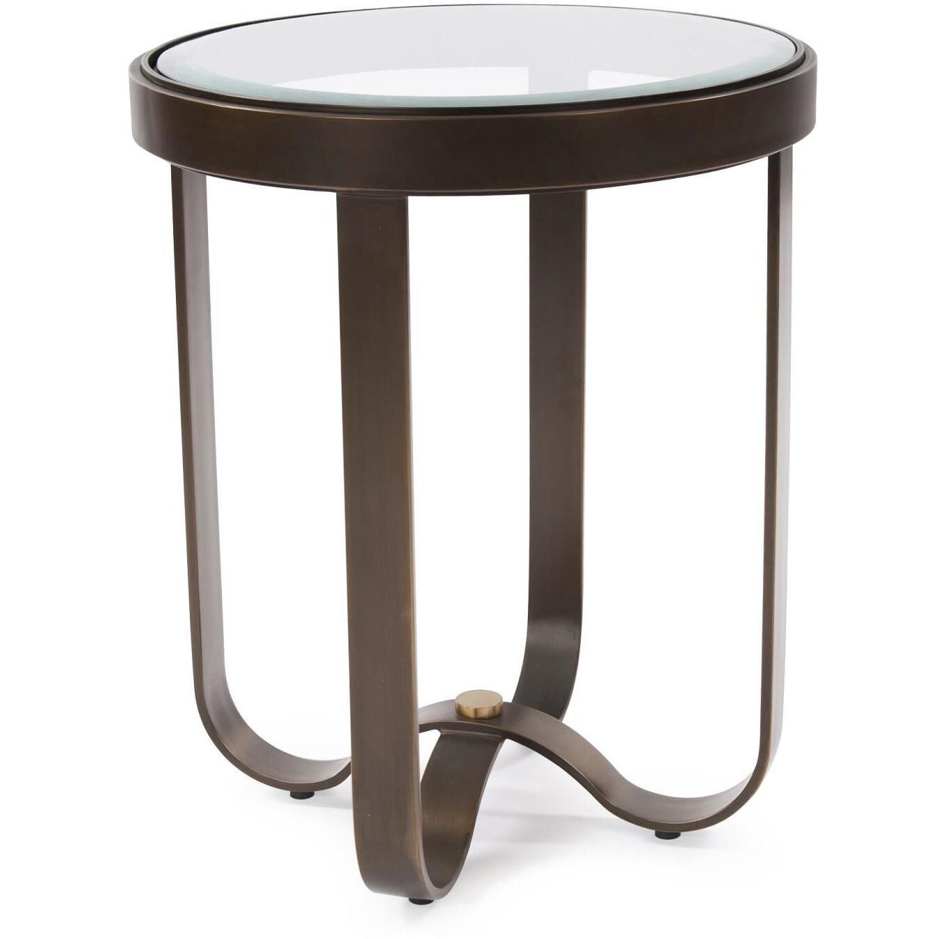 Carter 24.5 X 20 inch Bronze Side Table