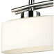 Eastbrook 2 Light 18 inch Polished Chrome Vanity Light Wall Light