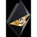 Beyond Mythical LED 6.5 inch Black Aged Brass Outdoor Wall Light, Beyond