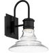 Nantucket LED 13 inch Black Outdoor Wall Light, dweLED