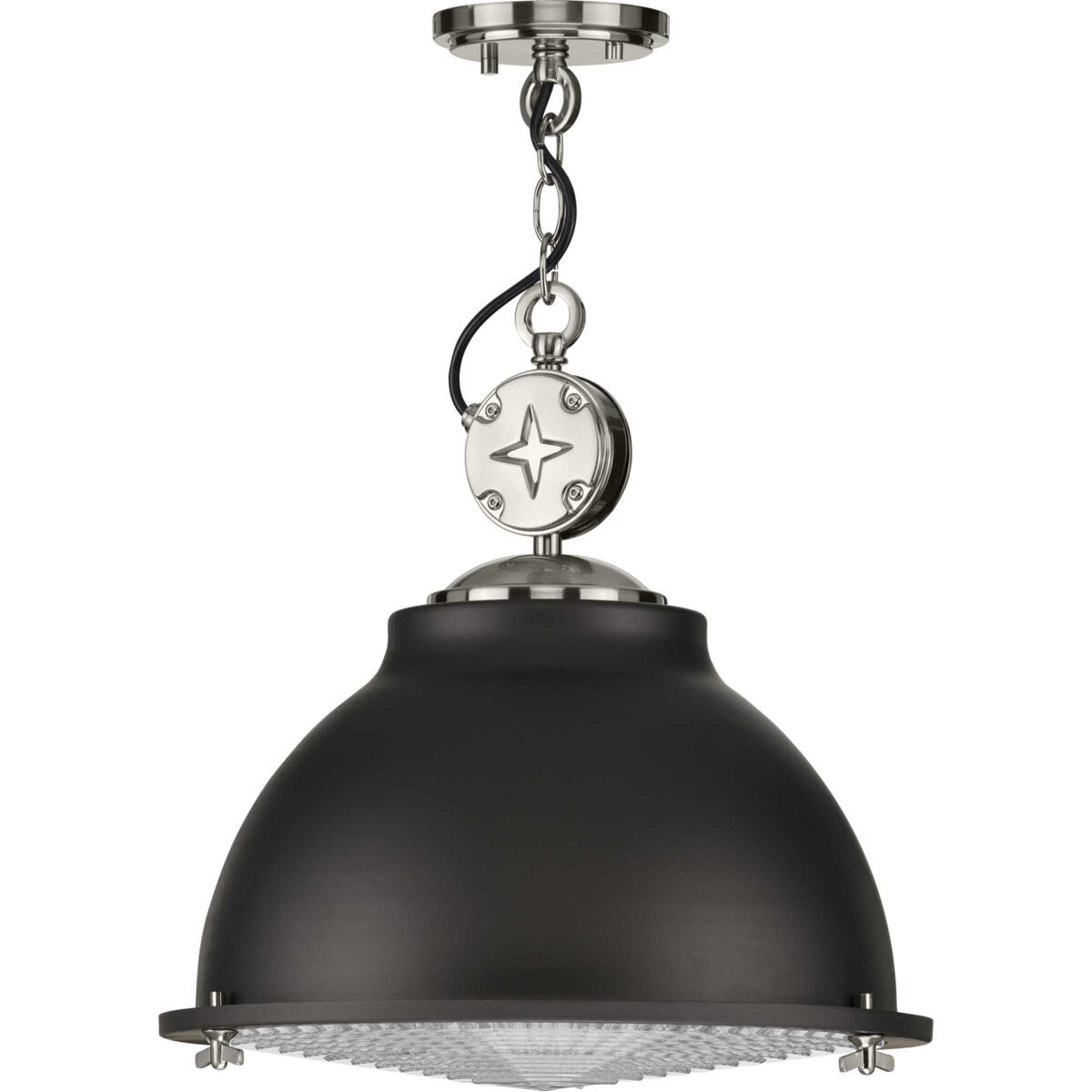 Medal 1 Light 17.38 inch Graphite Pendant Ceiling Light