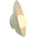 Ambiance LED 7.5 inch Celadon Green Crackle Wall Sconce Wall Light