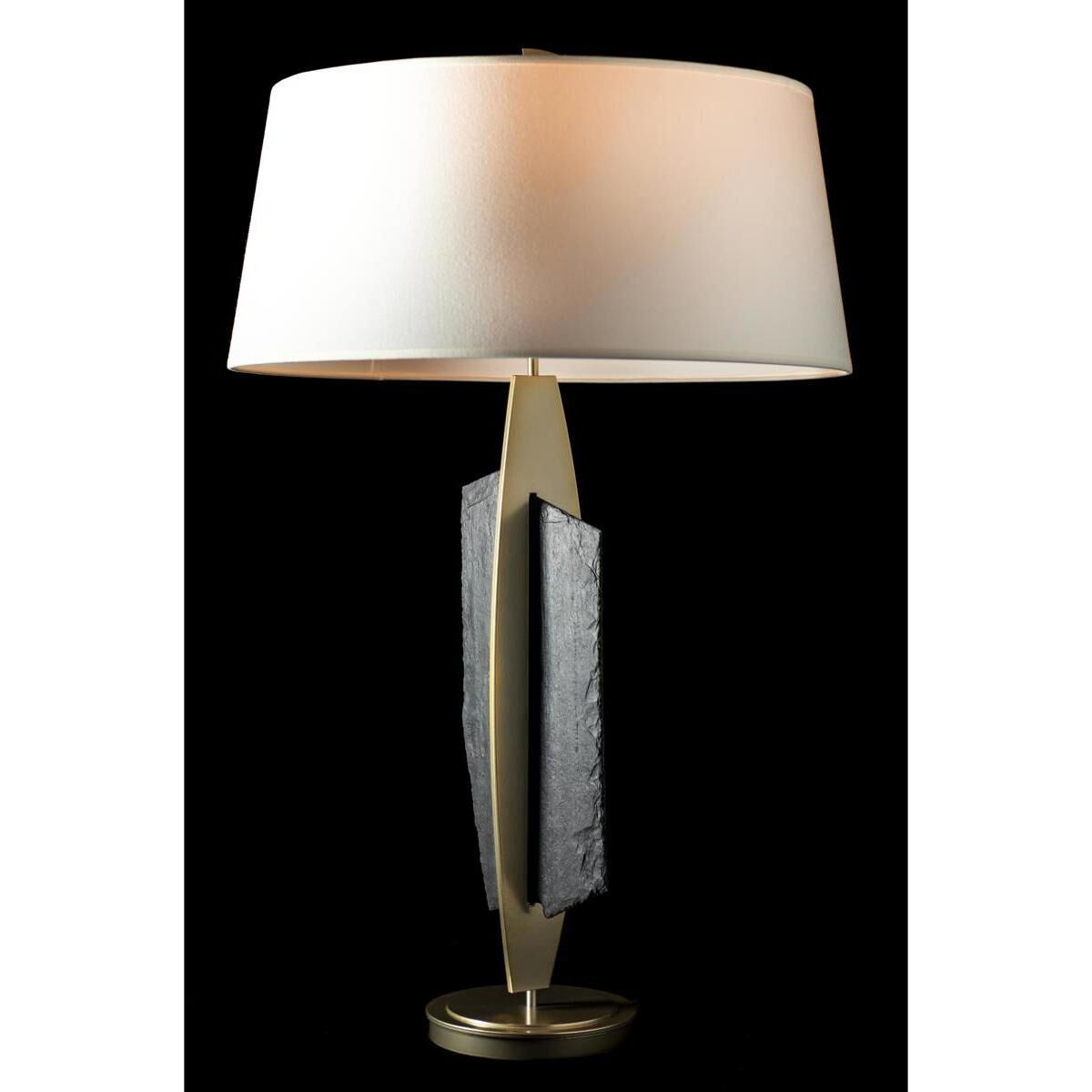 Cambrian 35.3 inch 60 watt Modern Brass Table Lamp Portable Light